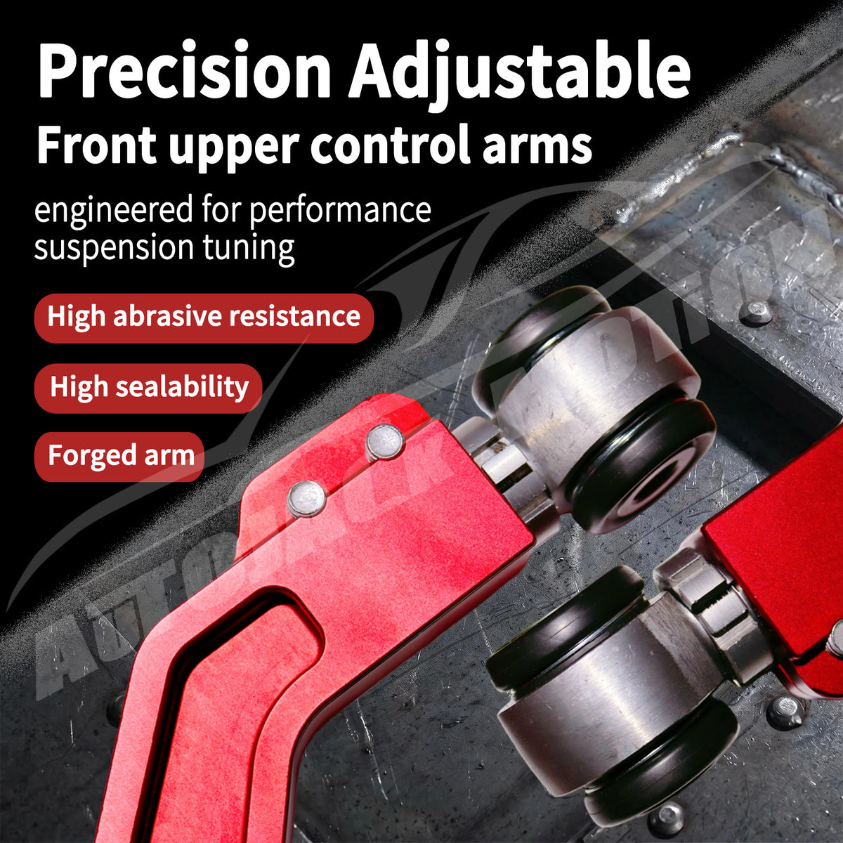 AUTOJACK Front Upper Control Arms for 2"-4" Lift for 2006-2020 DODGE RAM 1500