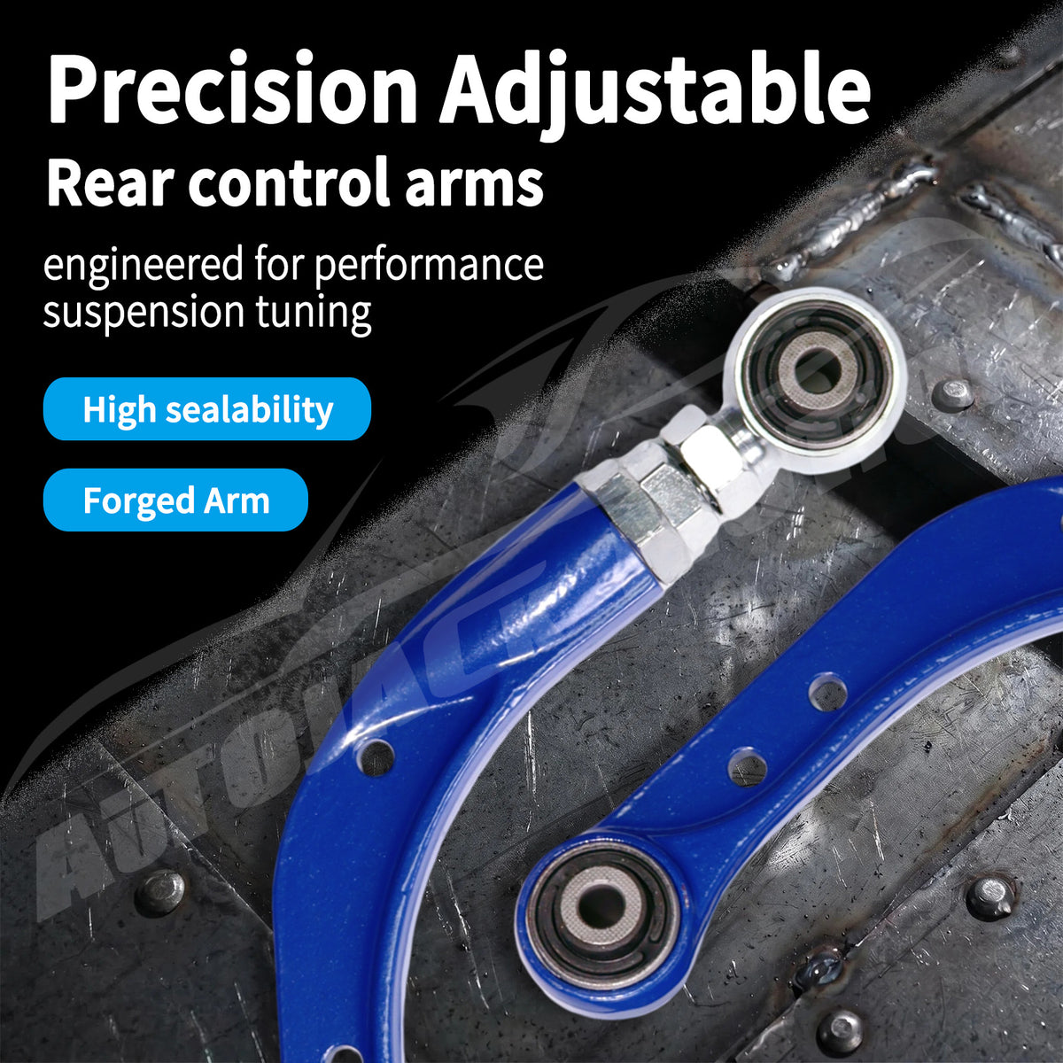 Pair of Adjustable Rear Camber Arms For Dodge Caliber Jeep Compass/Patriot
