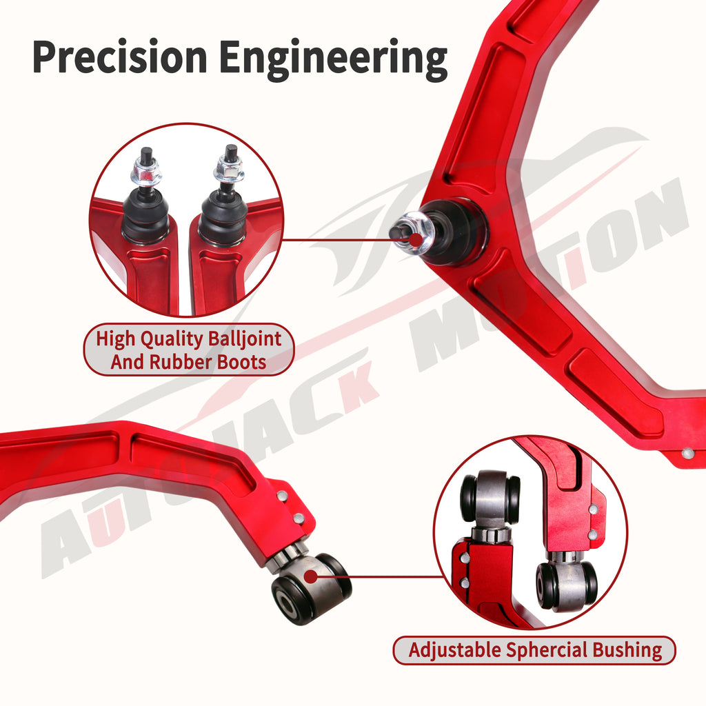 AUTOJACK Front Upper Control Arms for 2"-4" Lift for 2006-2020 DODGE RAM 1500